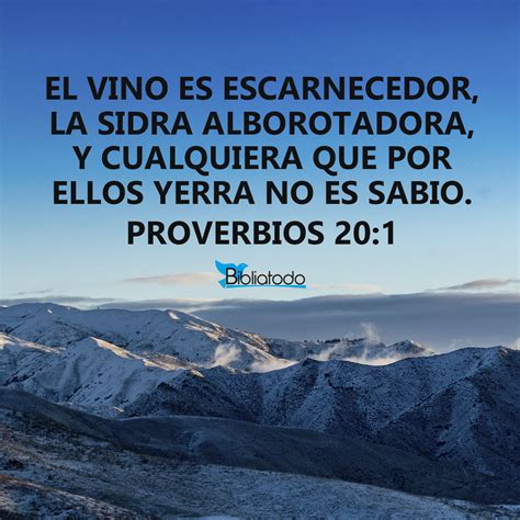 proverbios 20